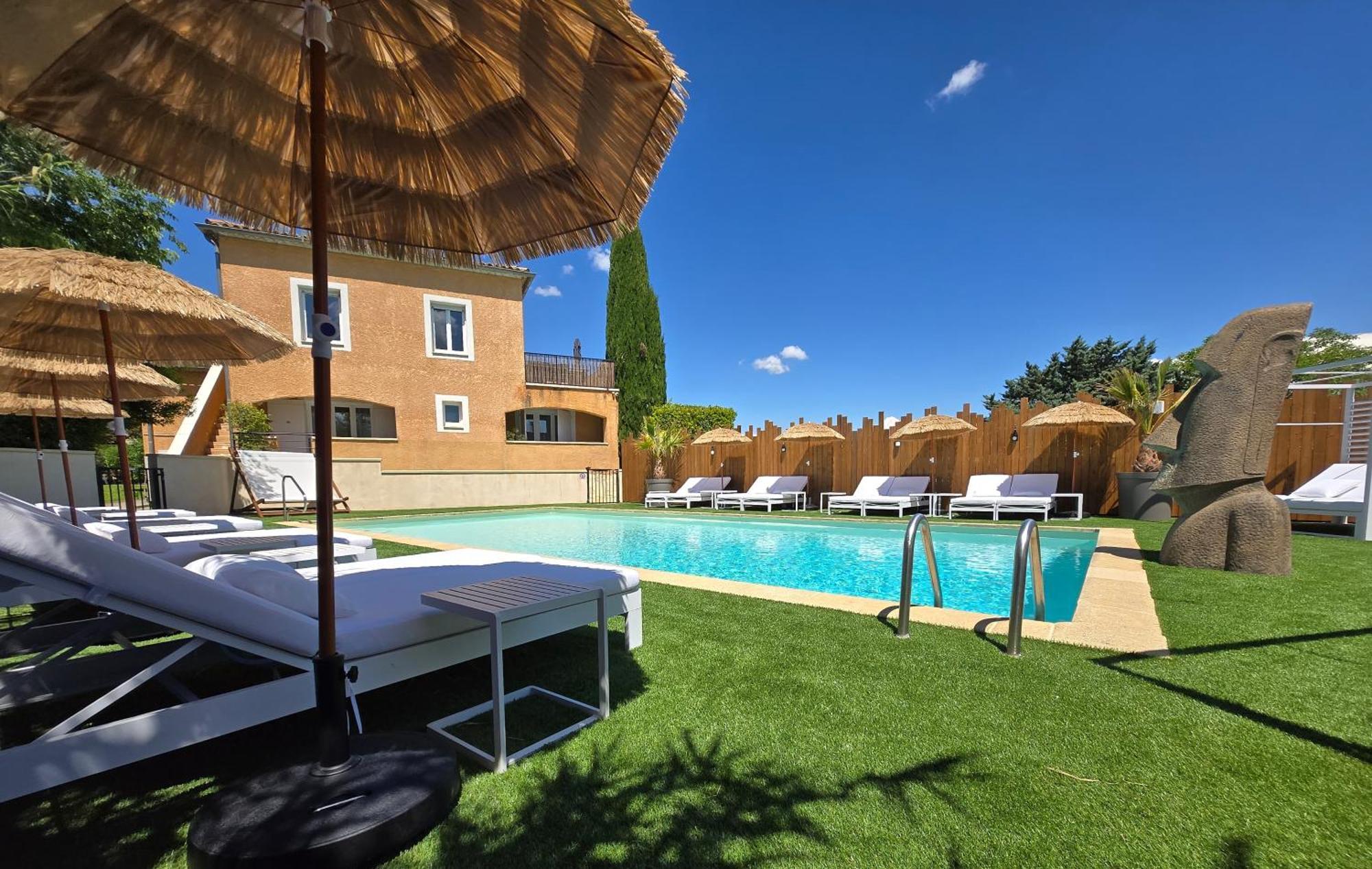 Hotel Le Saint-Genies Uzès Eksteriør bilde